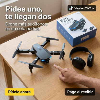 GRABA TU MUNDO DESDE EL CIELO — DRONE PRO™