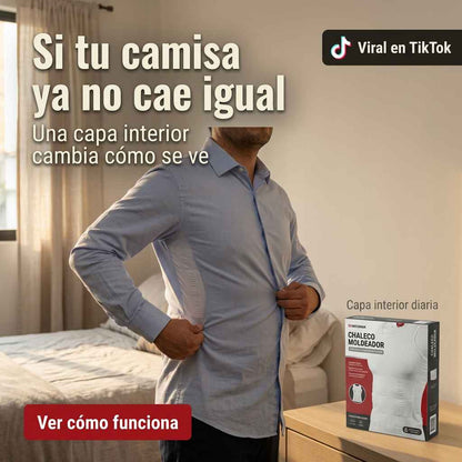 ORDENA TU TORSO BAJO LA ROPA — CHALECO MOLDEADOR™