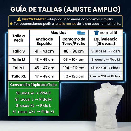ORDENA TU TORSO BAJO LA ROPA — CHALECO MOLDEADOR™