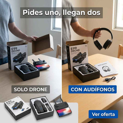 GRABA TU MUNDO DESDE EL CIELO — DRONE PRO™