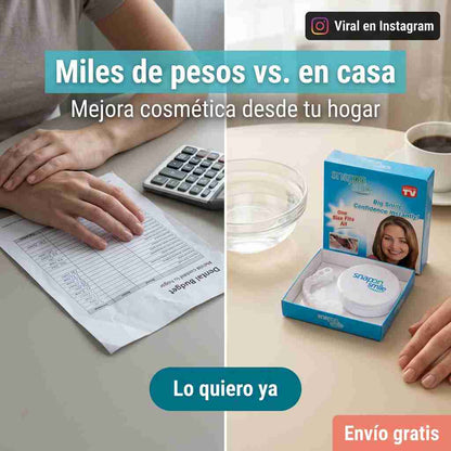 CUBRE LO QUE TE INCOMODA AL SONREÍR — SNAP ON SMILE™