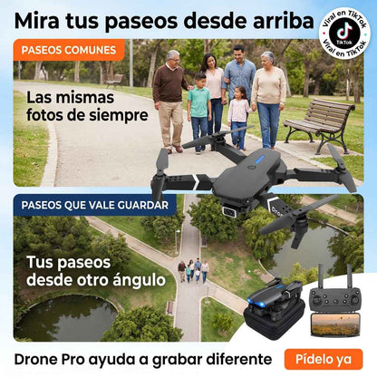 GRABA TU MUNDO DESDE EL CIELO — DRONE PRO™