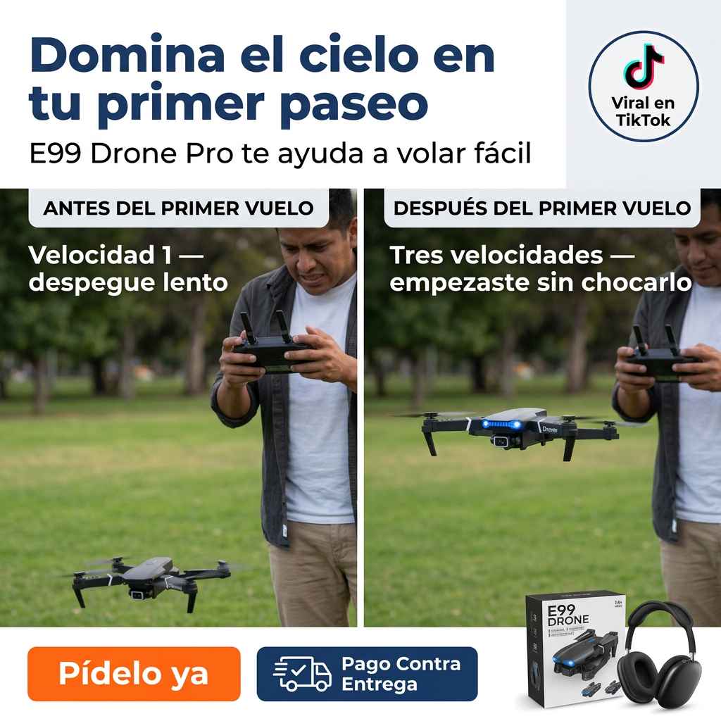 GRABA TU MUNDO DESDE EL CIELO — DRONE PRO™