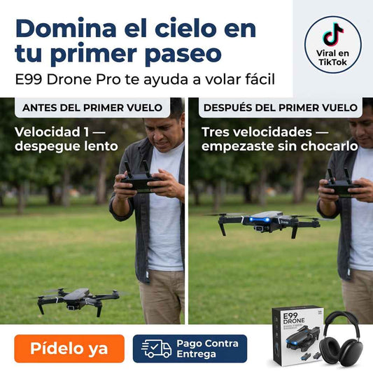 GRABA TU MUNDO DESDE EL CIELO — DRONE PRO™
